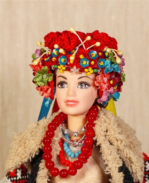 Ukrainian Doll West Ukraine Ukrainian Barbie Clothes Crochet Etsy