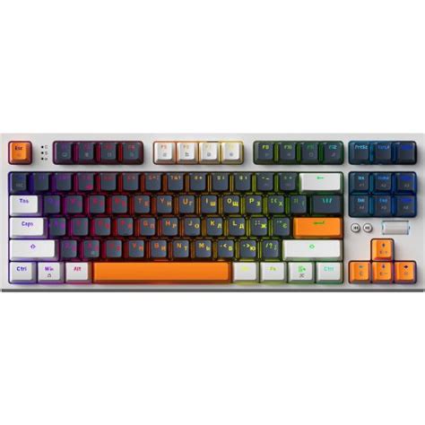 Купити Клавіатура GamePro MK Outemu Red Hot Swap RGB White ціна в Києві Львові Вінниці