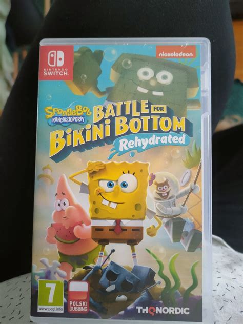 SpongeBob bikini bottom gra Nintendo Switch Elbląg Kup teraz na Allegro Lokalnie