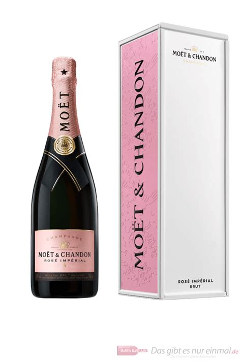 Moet Chandon Champagner Brut Impérial Rosé in Metallbox 0 75l Flasche