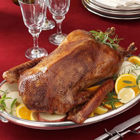 Roast Christmas Goose Recipe | Taste of Home