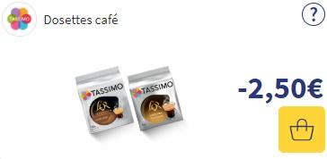 Anti crise fr Tassimo 2 5 de réduction jusquau 19 12 2020 Bon