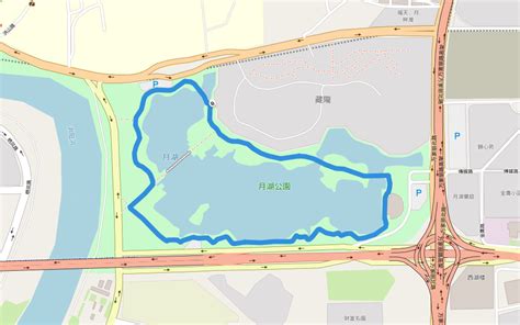 Moon Lake Park Walking And Running Kaifu District Changsha China