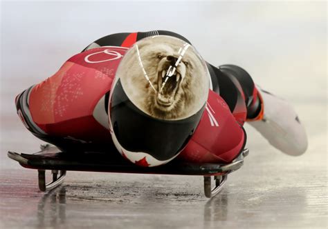 Skeleton riders are wearing the coolest helmets at the Olympics