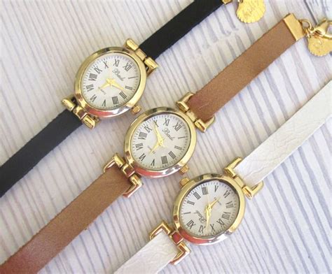 Classic Ladies Watch With Roman Numbers | Watches women leather, Womens ...