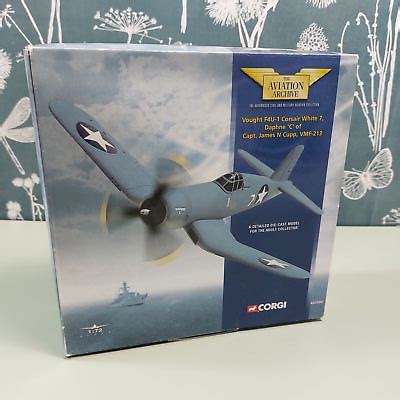 Corgi Aa Vought F U Corsair White Daphne Vmf Model