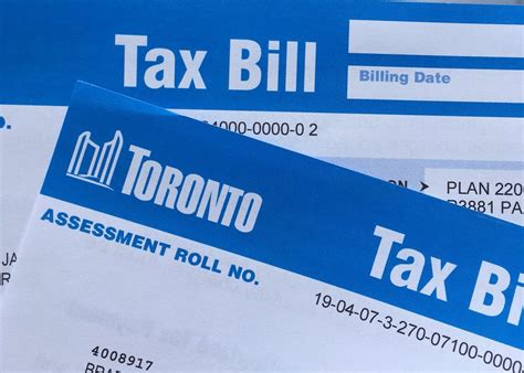 City Of Toronto Issues Interim Property Tax Bills Introduces