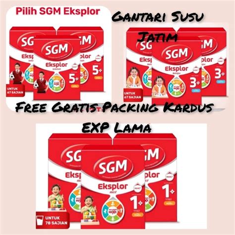 Jual Sgm Eksplor Gr Madu Vanila Coklat Isopro Soya