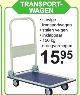 Transportwagen Aanbieding Bij Van Cranenbroek 1Folders Nl