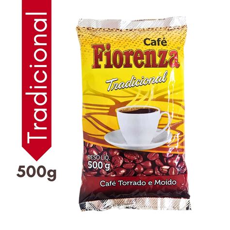 Café Torrado E Moído Sul Minas Pacote 500g Tradicional Fiorenza