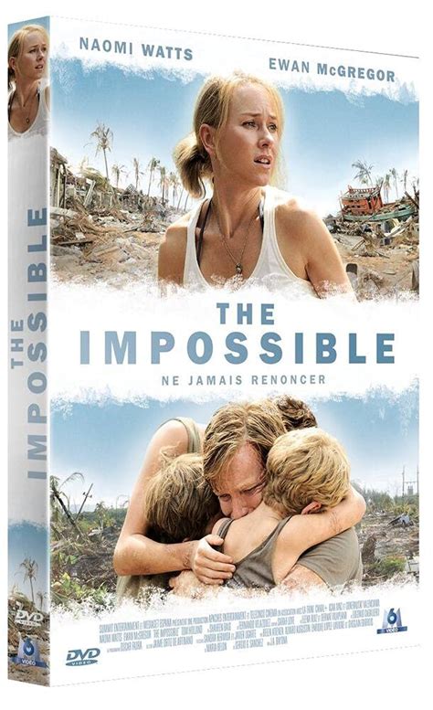 The Impossible Dvd Naomi Watts Ewan Mcgregor Tom Holland Samuel