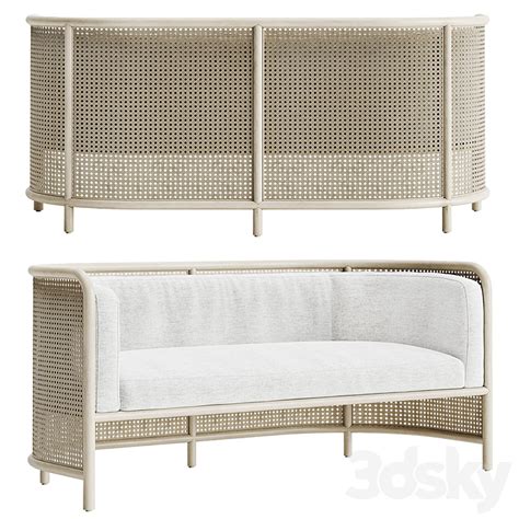 Rattan Sofa Sofa 3D Model