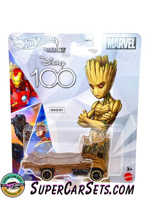 Marvel Groot Hot Wheels Character Cars Disney Years Etsy