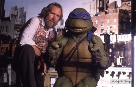 Jim Henson posing with 1990’s TMNT Leonardo. (Leo was made by Jim ...