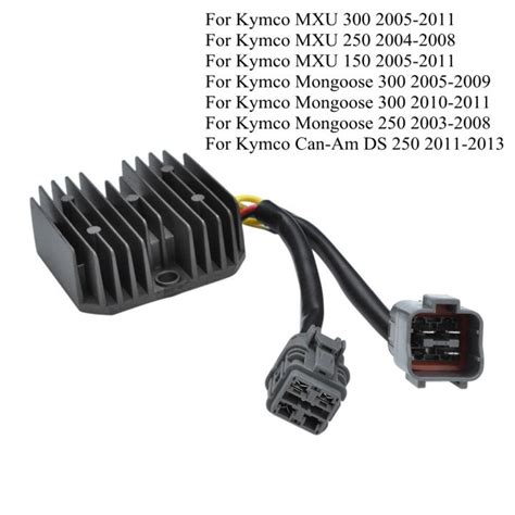 Default Motorcycle 12V Regulator Rectifier For Kymco MXU 300 250 150