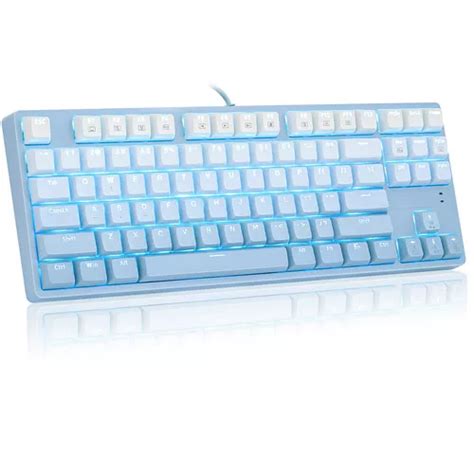 E Yooso Teclado Gamer Mec Nico Z De Color Azul Degradado Outemu Red Switches Hot