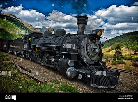 Narrow Gauge Steam Locomotive