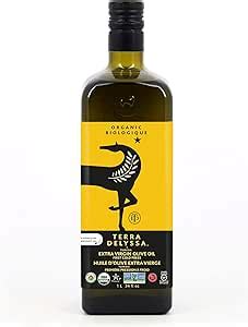 Terra Delyssa First Cold Pressed Organic Extra Virgin Olive Oil Single