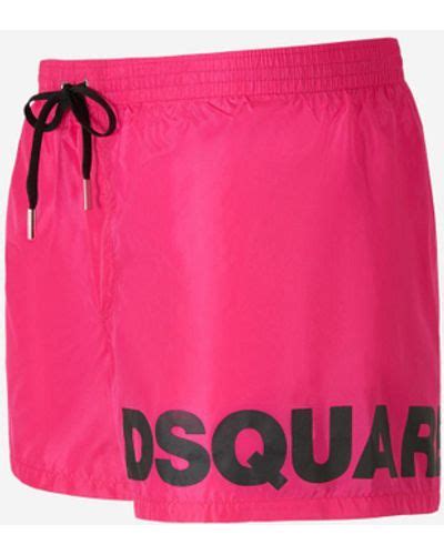 Pink Dsquared² Beachwear For Men Lyst