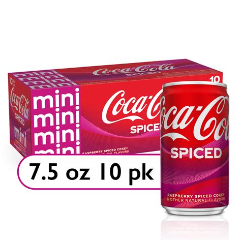 Coca Cola® Spiced Raspberry Spiced Coke Natural Flavor 75 Fl Oz 10