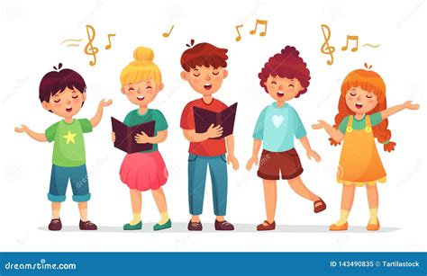 Bambini Di Canto La Scuola Di Musica Il Gruppo Del Bambino Ed Il Coro