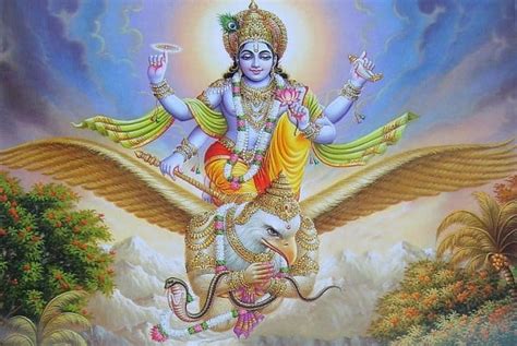 Hindu God Vishnu In A Generative Ai Universe Stock Photo 22188983