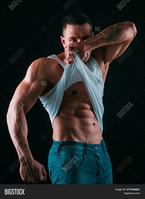 Shirtless Athletic Image And Photo Free Trial Bigstock