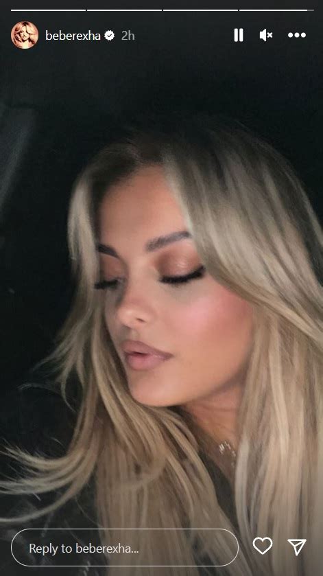 Bebe Rexha Shfaqet P R Her T Par Pas Ndarjes Nga I Dashuri Keyan