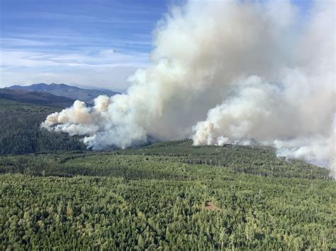 Wildfire Prompts Evacuation Order And Alerts For Municipality Of Hudson