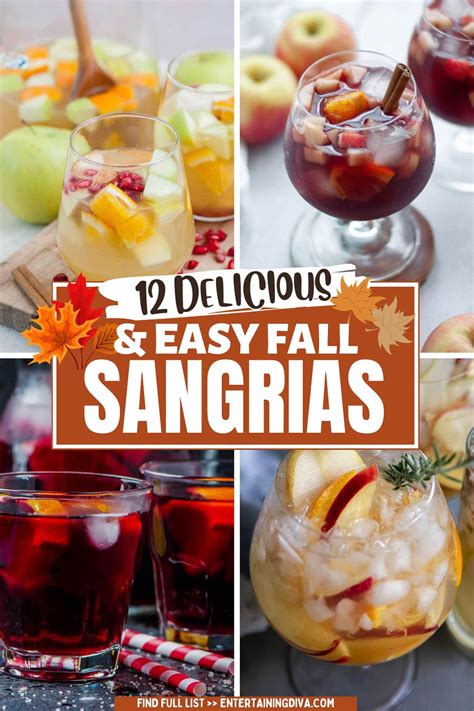 12 Of The Best Fall Sangria Recipes Fall Sangria Recipes Sangria