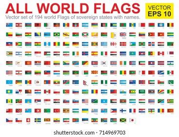 Flags Of Countries Around The World