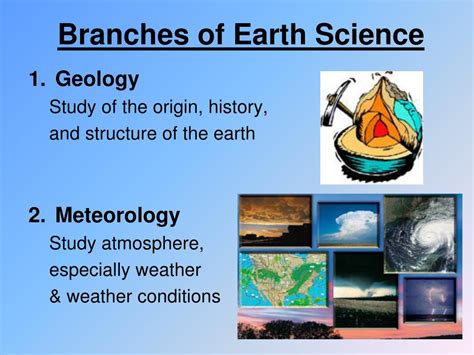 Branches Of Earth Science