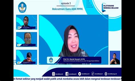 Silaturahmi Merdeka Belajar Episode 3 Rekrutmen Guru ASN PPPK