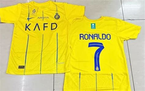 Camiseta Cristiano Ronaldo Cr7 Al Nassr 2024 Cuotas sin interés