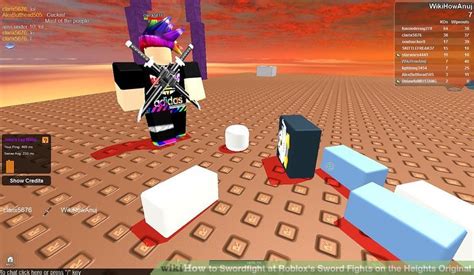 How To Swordfight At Robloxs Sword Fights On The Heights Original