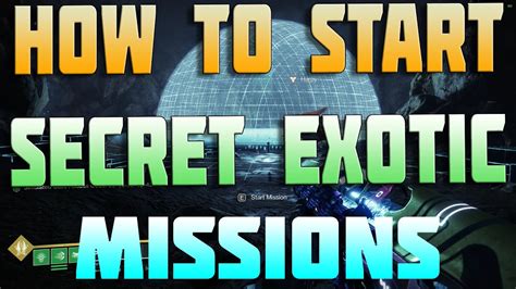 Destiny 2 How To Start Secret Exotic Mission Vexcalibur Node Over