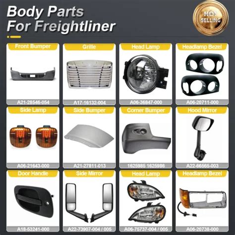 Perfectrail Auto Heavy Duty Spare Parts For Freightliner Columbia