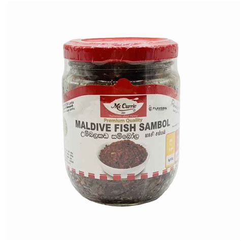 Mc Currie Maldive Fish Sambol 200g Flavors Of Ceylon