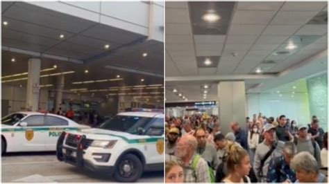 Evacuan Parte Del Aeropuerto De Miami Debido A Un Paquete Sospechoso