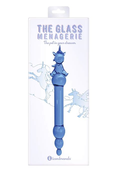 Glass Menagerie Unicorn Dildo Purple From Cherry Pie Online