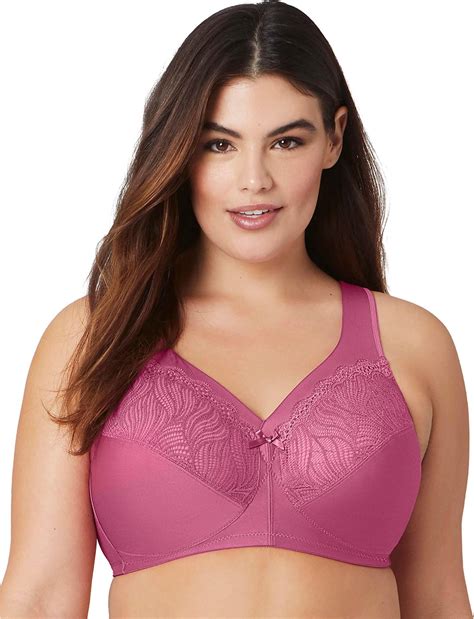 Glamorise Full Figure Plus Magiclift Natural Shape Support Bra Wirefree