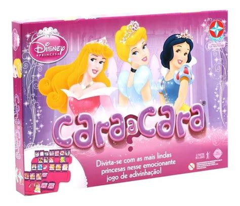 Jogo Cara A Cara Princesas Disney Estrela Parcelamento Sem Juros