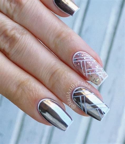 40 Geometric Nail Art Ideas Art And Design