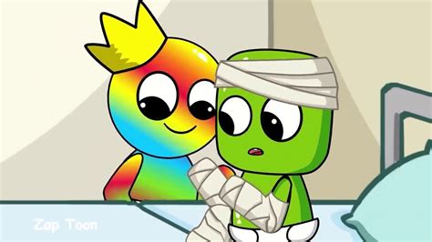 Rainbow Friends Finger Heart Fancy Refill Blue X Green Roblox