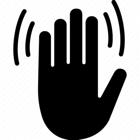 Bye, gesture, goodbye, hand, hello, wave, waving icon - Download on Iconfinder