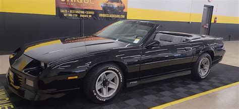 Cruising In Style Exploring The 1989 Chevrolet Camaro RS Convertible