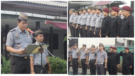 Penuh Khidmat Upacara Peringatan Hari Kesaktian Pancasila Lapas