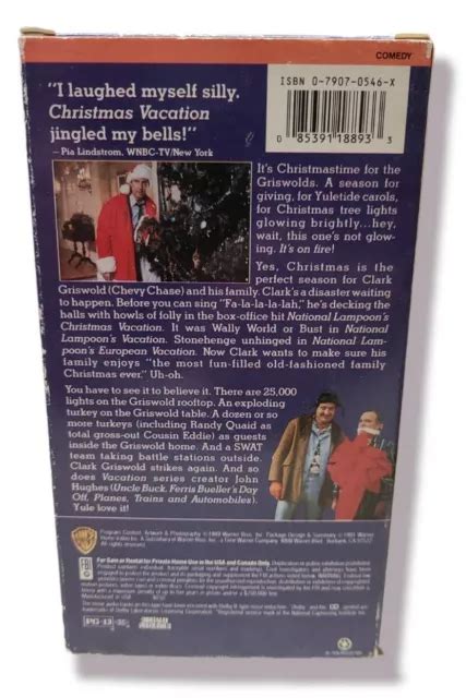 National Lampoon S Christmas Vacation Vhs Used Movie Chevy Chase