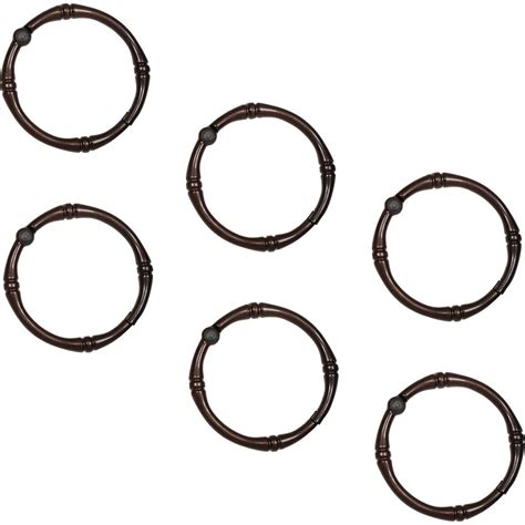 Zenna Home Bronze Decorative Shower Curtian Ring (12-Count) | Do it Best