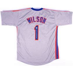 Mookie Wilson Signed Mets Jersey (JSA COA)